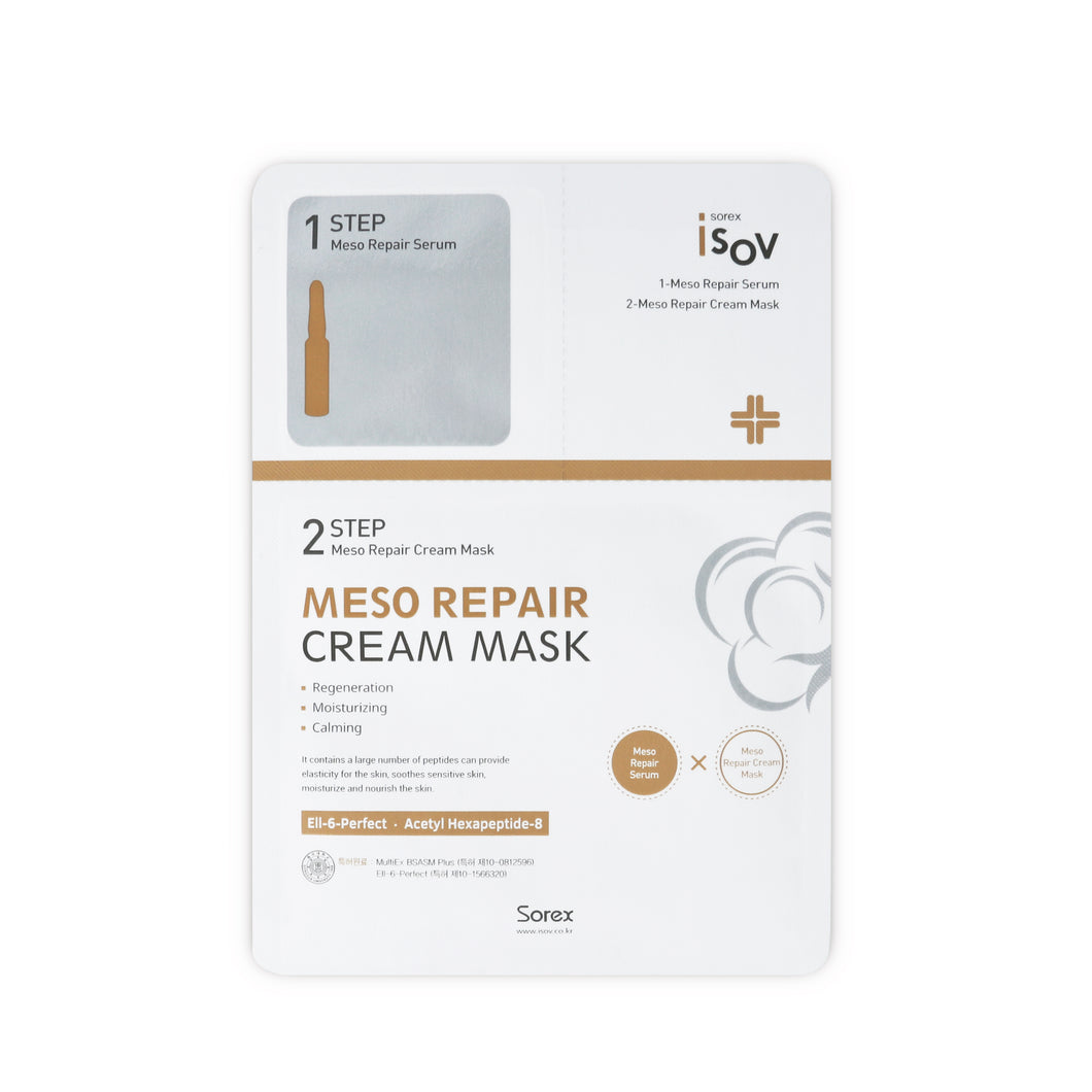 Meso Repair Cream Mask-2 Step 30g x 10